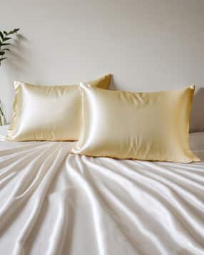 Set of 2 Satin Pillow Covers 27" x 18"