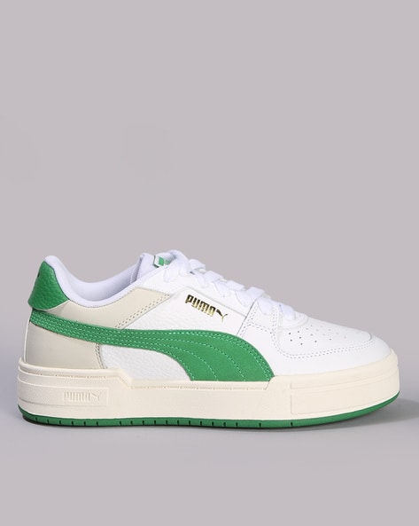 Buy Puma CA Pro Suede FS Lace-Up Sneakers White Color Men AJIO