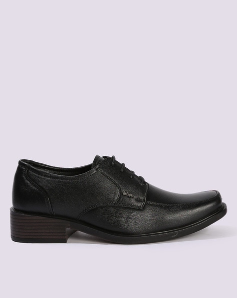 Men Lace-Up Derby Formal Shoes