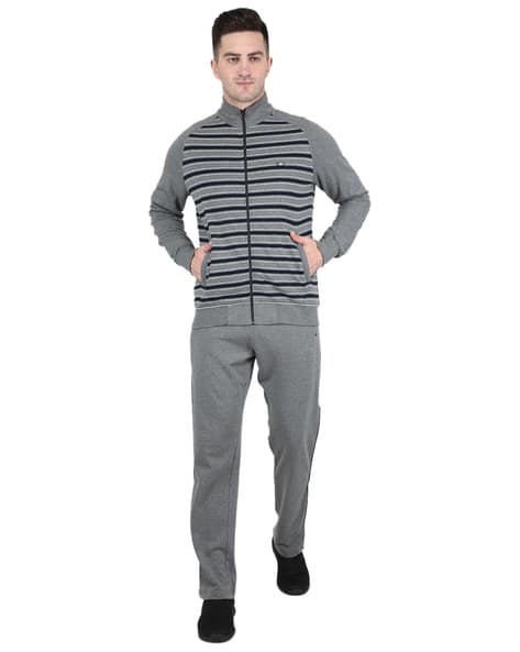 Monte Carlo Mens Grey Jogging Suit Buy Black Grey Tracksuits For