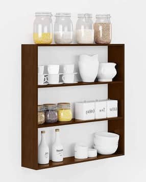 kuber industries Wooden Kitchen Wall Mount Shelf-picture-28