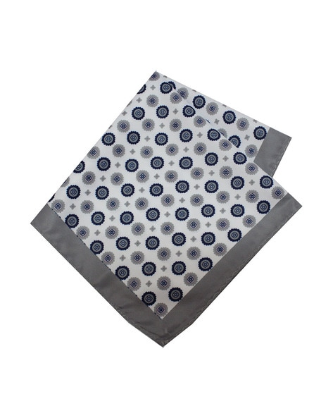 Leonardi Printed Pocket Square