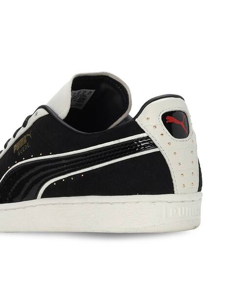Buy Puma Suede Collectors Edition Lace-Up Sneakers | Black Color 