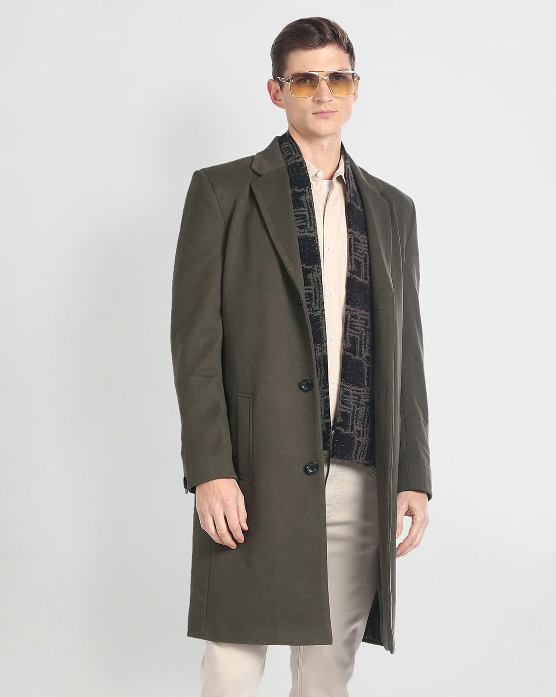 Buy Green Jackets & Coats for Men by Arrow Sports Online | Ajio.com