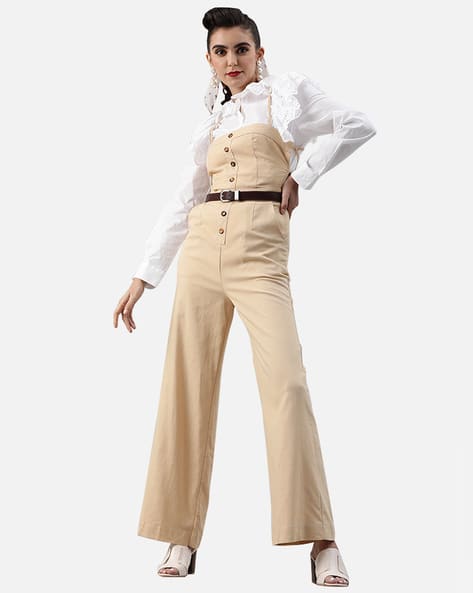 Buy Khaki Jumpsuits &Playsuits for Women by IKI CHIC Online