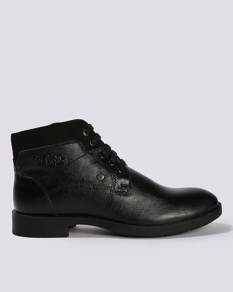 Lee Cooper Men Lace-Up Ankle-Length Boots