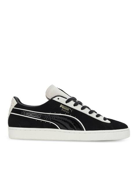 Buy Puma Suede Collectors Edition Lace-Up Sneakers | Black Color 