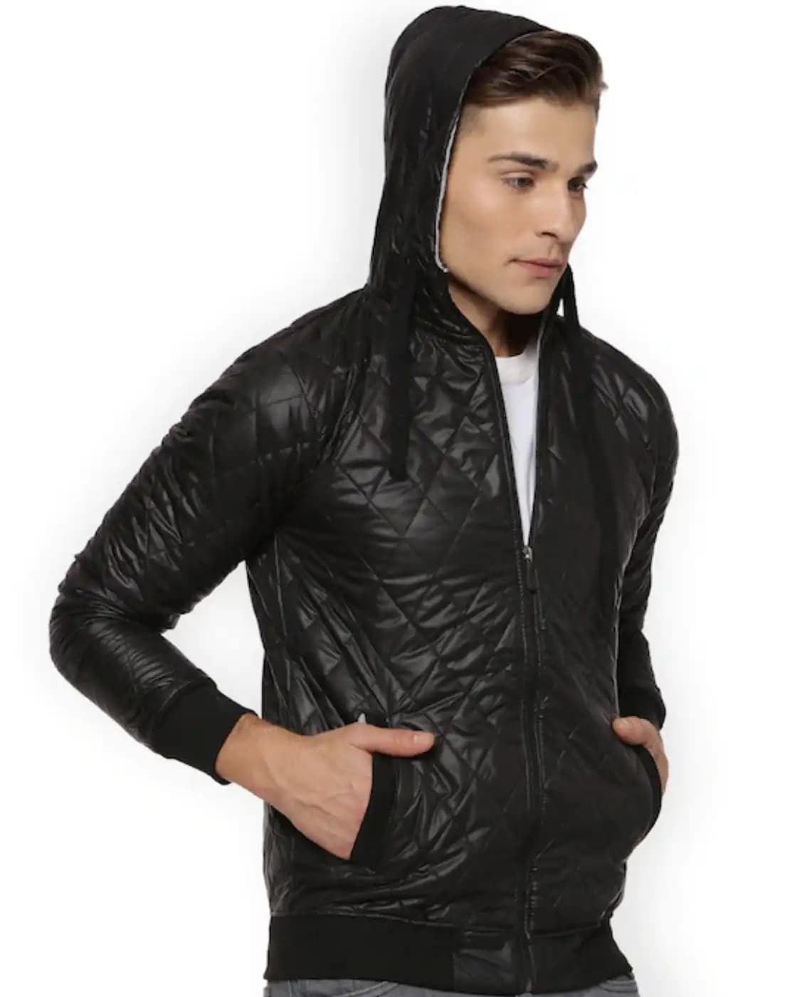 Buy Black Jackets Coats for Men by Campus Sutra Online Ajio