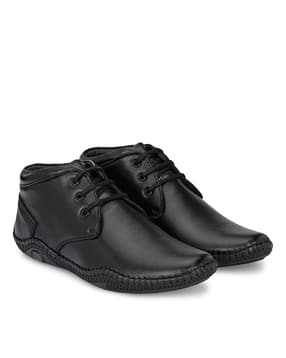 Leather Formal Lace-Up Shoes-image-34