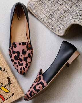 Animal Print Heeled Shoes-image-7