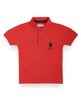 u.s. polo assn. Boys Relaxed Fit Polo T-Shirt with Logo Embroidery-picture-53