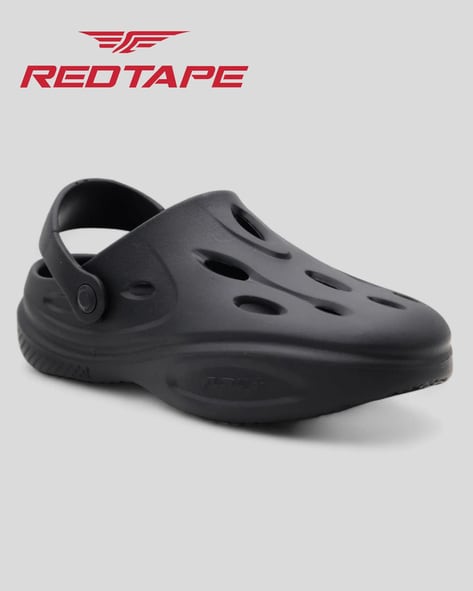 Men Croslite Perforated Slingback Clogs