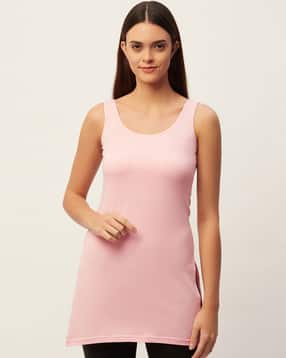 lady lyka Scoop-Neck Cotton Dress Slip-picture-23