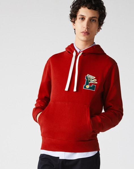 Lacoste red sweatshirt online