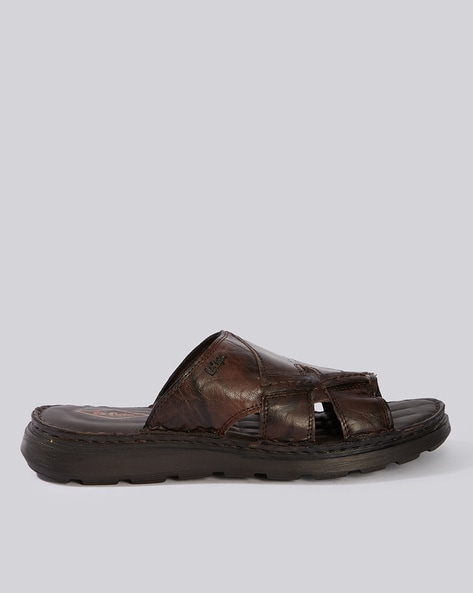 Men Slip-On Sandals with Cutouts