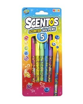 scentos 5 Neon Gel Pens-picture-16