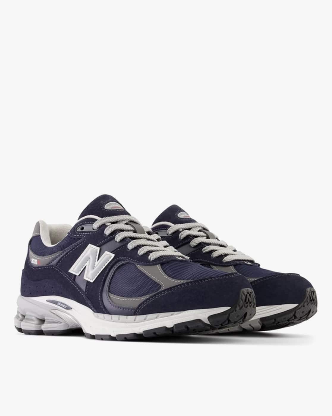 Buy NEW BALANCE 2002 Lace-Up Shoes Blue Color Men AJIO LUXE