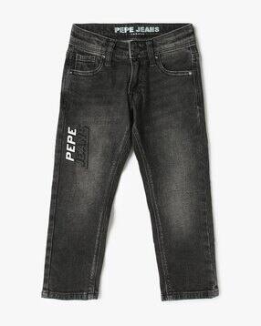 pepe jeans Boys Darn Ravit Mid-Wash Regular Fit Jeans-picture-10