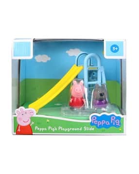 Playground Slide Themed Preschool Toy with Peppa Pig and Danny Dog-picture-32