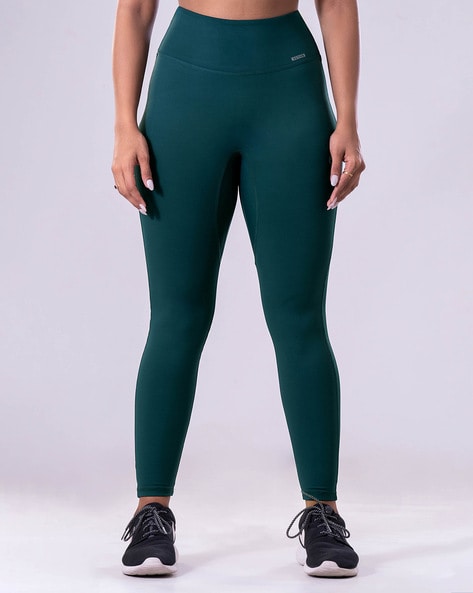 Buy Green Leggings for Women by WOMINK Online Ajio