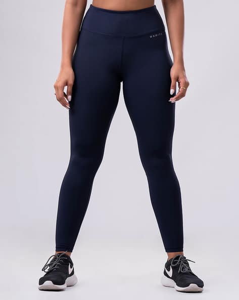 Buy Navy Leggings for Women by WOMINK Online