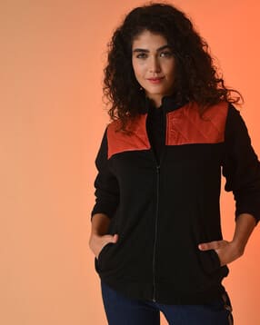 pinacolada Colourblock Zip-Front Jacket-picture-23