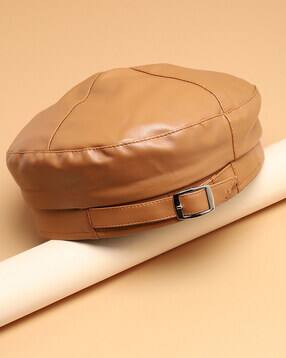 haute sauce Beret Hat with Buckle Accent-picture-12