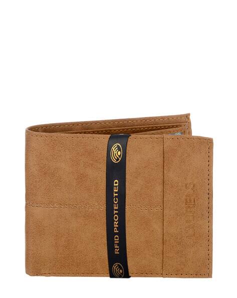 LAURELS Textured Pattern Bi-Folds Wallet