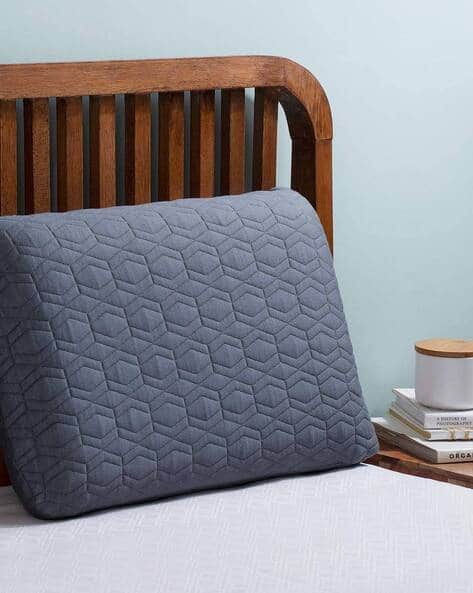 The White Willow  Neck & Back Support Sleeping Pillow with Outer Zipper