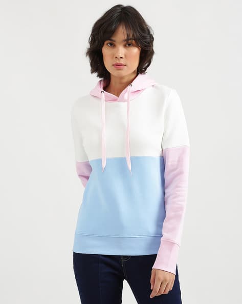 Buy Multicoloured Sweatshirt Hoodies for Women by UNITED COLORS