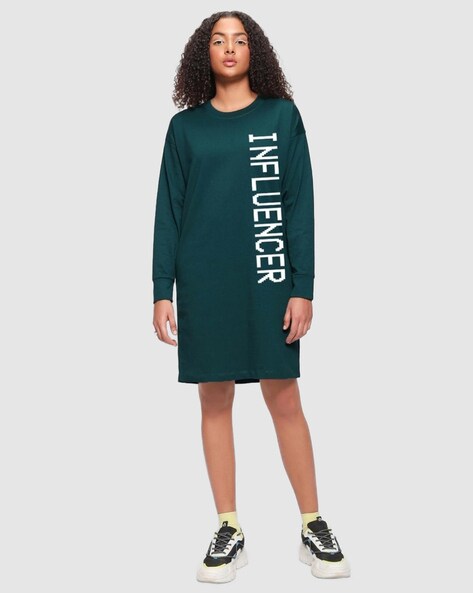 Buy Green Dresses for Women by Bewakoof Online | Ajio.com