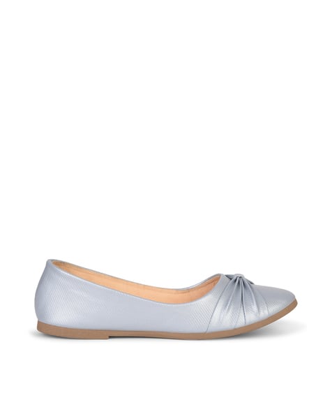 Bata Women Pointed-Toe Slip-On Ballerinas