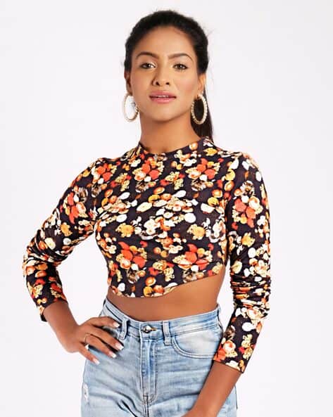 Floral Womens Tops Forever 21 Buy Forever 21 White Floral Print