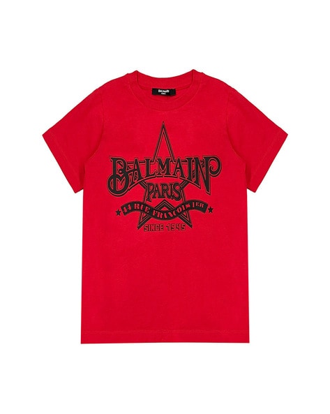 Balmain t shirt kids best sale