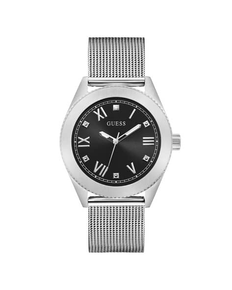 GUESS Analogue Watch with Metal Strap-GW0495G1
