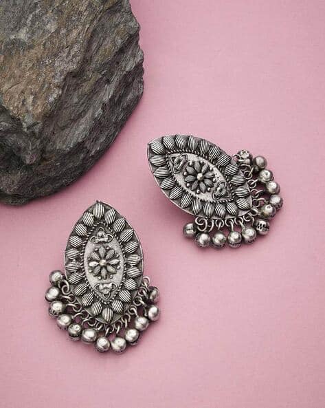 Flipkart Fabindia Silver Earrings Buy Silver Earrings For Women By