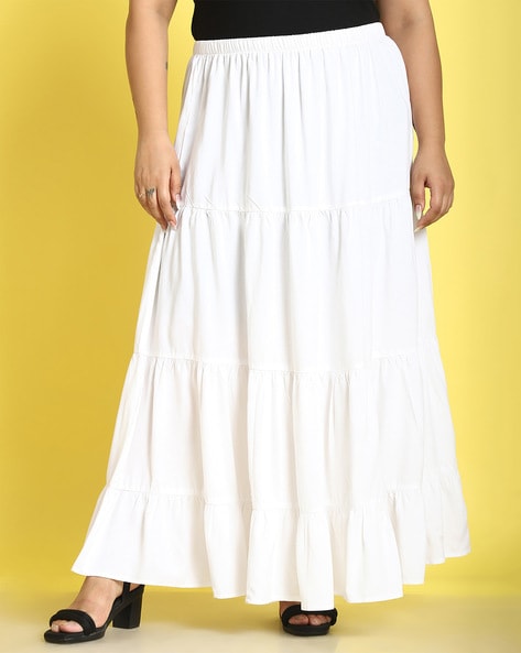 Buy White Skirts for Women by Therebelinme Online Ajio