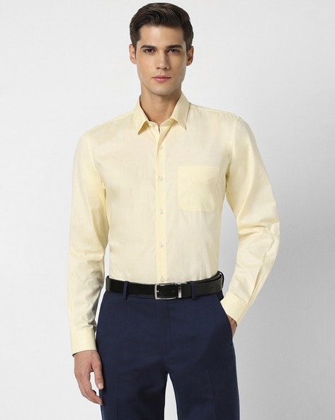 Peter England Men Slim Fit Shirt