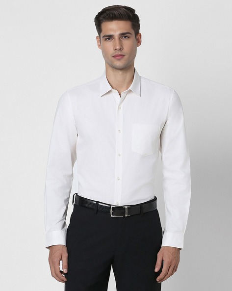 Peter England Men Slim Fit Shirt