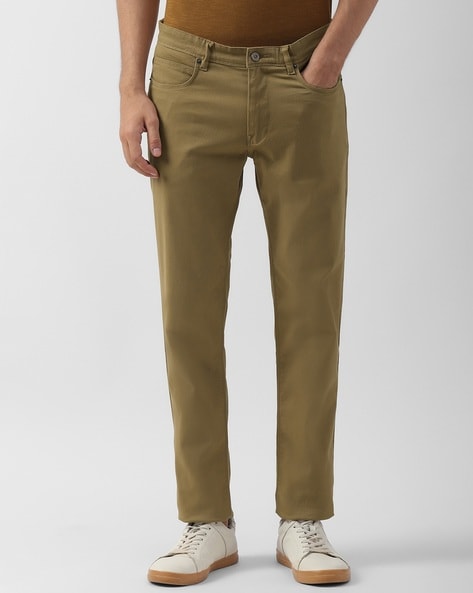 Peter England Men Slim Fit Chinos