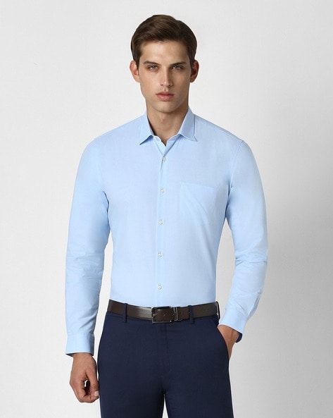 Peter England Men Slim Fit Shirt