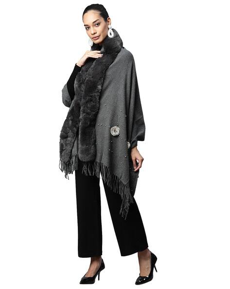Buy Grey Stoles & Scarves for Women by GLOBAL REPUBLIC Online 