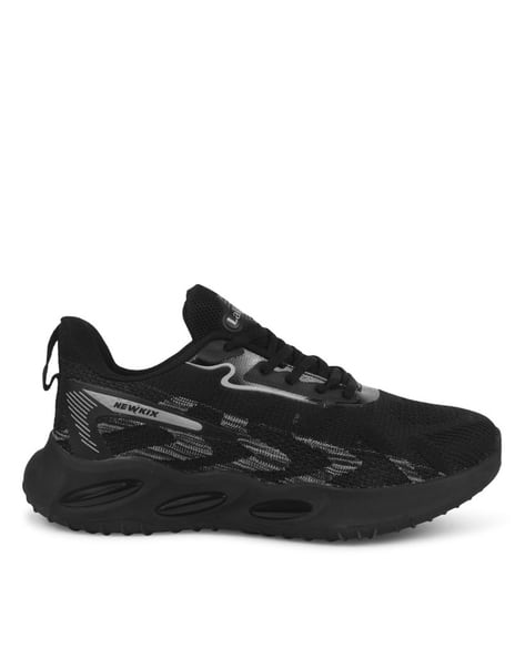 Buy Black Sports Shoes for Men by Lakhani Aashirwad Online