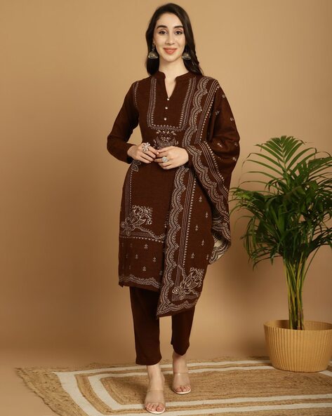 Printed Straight Kurta Set Price in India