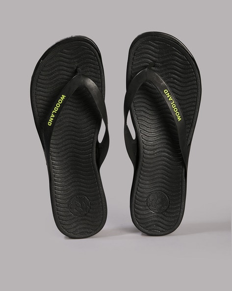 Woodland Men Thong-Strap Flip-Flops