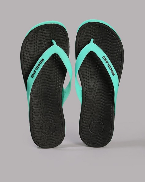 Woodland Men Thong-Strap Flip-Flops