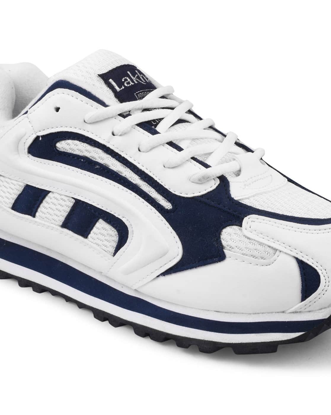 Buy White Sports Shoes for Men by Lakhani Aashirwad Online