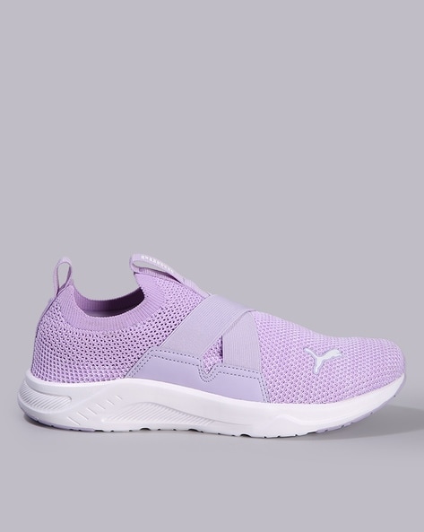 Puma slip ons women purple online