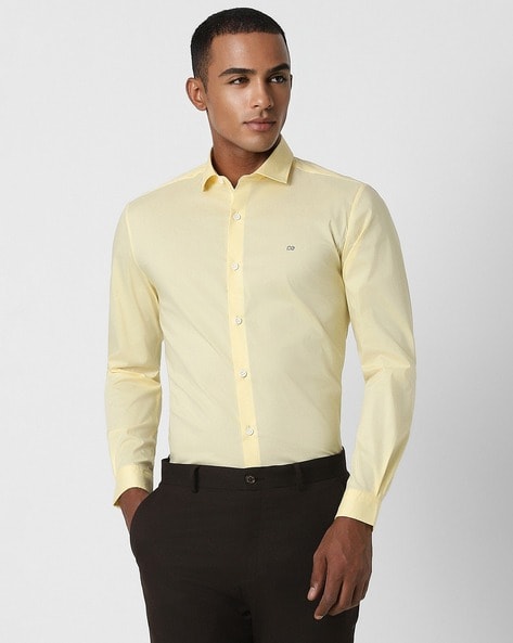 Peter England Men Slim Fit Shirt