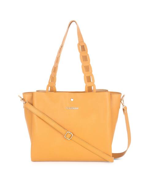 Big size／side gather bag／beige -473Wx593H-465439121-yellow-